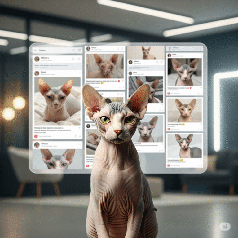 Why Sphynx Cats Seem “Unhealthy” Online — And What’s Actually True